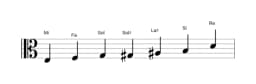 Partitura de la escala Mi Flamenca en tres octavas (3)