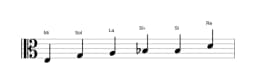 Partitions de la gamme Mi Blues mineure en trois octaves (3)