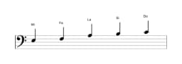 Partitions de la gamme Mi Kumoijoshi en trois octaves (3)