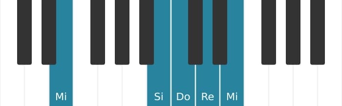 Intonazione al pianoforte dell'accordo Do Nona maggiore - 3