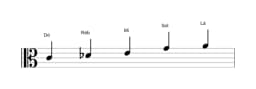 Partituras da escala Dó Scriabin em três oitavas (4)